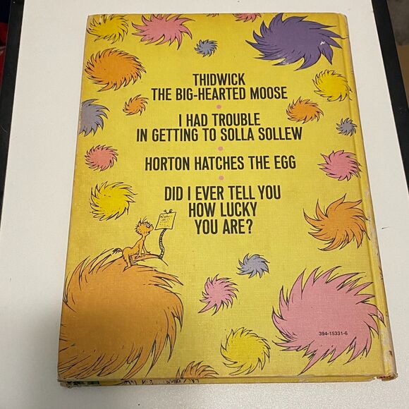 Vintage Dr. Seuss Storytime Book, 1974 Hardcover, 4 stories in 1, HTF - Picture 8 of 12